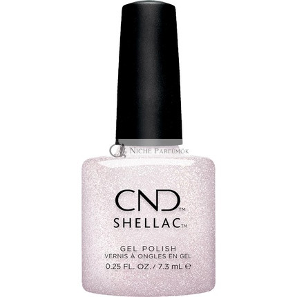 CND Shellac Nachtglanz Halbdurchsichtiger Goldglitter UV-Nagellack Gleam & Glow Kollektion