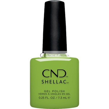 CND Shellac Meadow Glow Nr. 470 Grüner UV Nagellack Nageldesign Gleam & Glow Kollektion