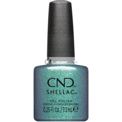   CND Shellac UV Körömlakk Teal-Tricity No. 478 Türkiz Csillám