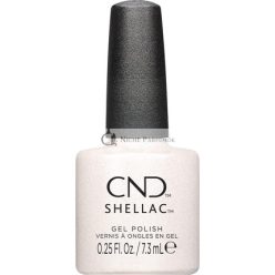   CND Shellac UV Körömlakk Winter Warrior No. 479 Fehér Csillám