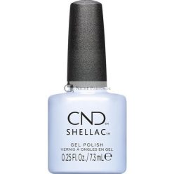   CND Shellac UV Körömlakk Fantasy Realm No. 481 Világoskék Fémes