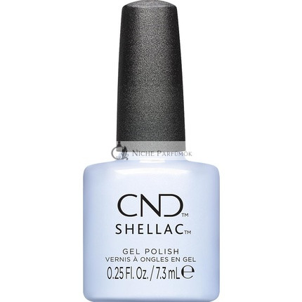 CND Shellac UV Nagellack Fantasy Realm Nr. 481 Hellblau Metallic