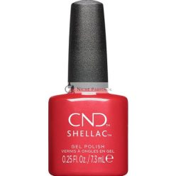   CND Shellac UV Körömlakk Dragon Slay All Day No. 482 Piros Csillogás