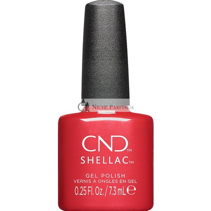 CND Shellac UV Nagellack Dragon Slay All Day Nr. 482 Roter Schimmer