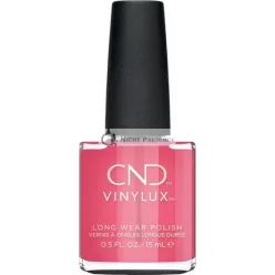   CND Vinylux Magenta Sky Körömlakk, 469 Pink Vörös - Karcálló és Gyorsan Száradó - Gleam & Glow Kollekció