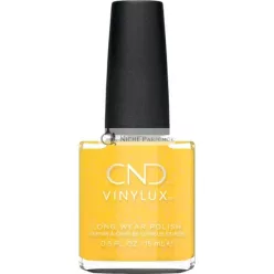   CND Vinylux Catching Light Nagellack Nr.472 Gelb Kratzfest & Schnelltrocknend, Gleam & Glow Kollektion