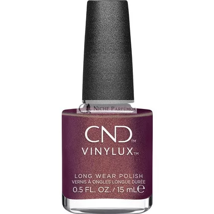 CND Vinylux Körömlakk Purplexity No. 474 Lila Csillogással