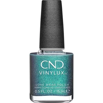 CND Vinylux Teal-Tricity Körömlakk No. 478 Türkiz Csillogás - Karcálló