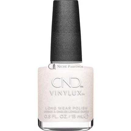 CND Vinylux Körömlakk Winter Warrior No. 479 Fehér Csillám
