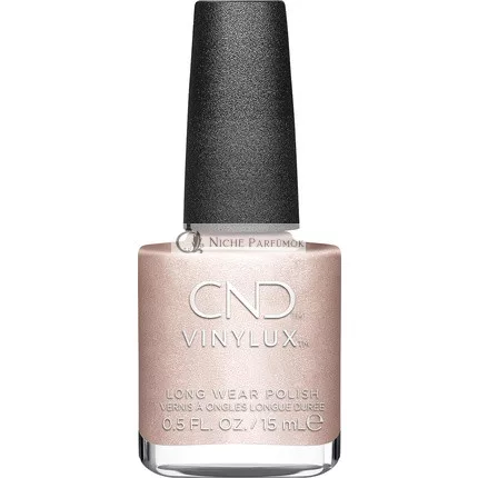CND Vinylux Nap és Éj Nail Polish No. 480 Champagne Metallic - Karcálló