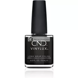   CND Vinylux Hosszú Távú Körömlakk, Lámpa Nélkül 15ml Fekete Medence