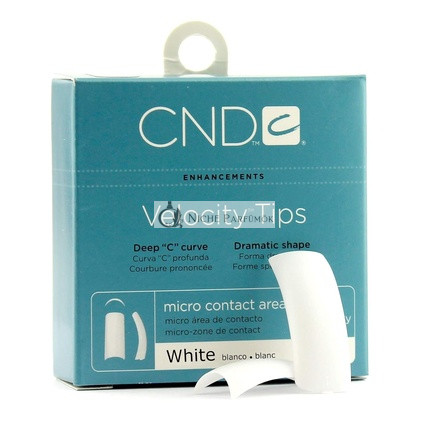 Creative Nail Tips Velocity Műkörmök Fehér 6-os
