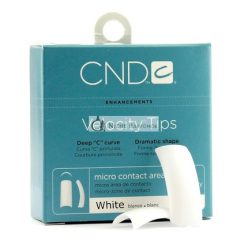 Creative Nail Tips Velocity Hamis Körmök Fehér No.9