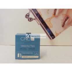   Creative CND Velocity Természetes Körömtippek Akryl UV Gél Körmökhez