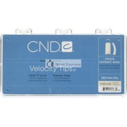  Creative Nail Tips Velocity Műkörmök Természetes - 360 db