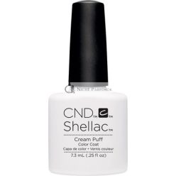 Új CND Creative Shellac UV3 Power Polish Cream Puff, 7,3ml
