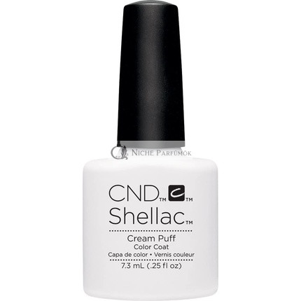 Neuer CND Creative Shellac UV3 Power Polish Cream Puff, 7,3ml