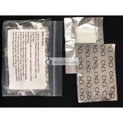   CND Fólia Eltávolító Tekercsek Praktikus Méret, Narancs Pálcával