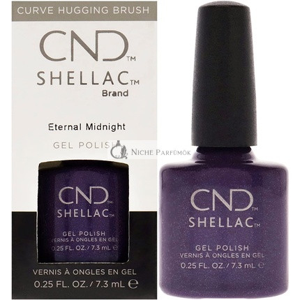 CND Shellac Örök Éjfél Nightspell Lila 7.3ml