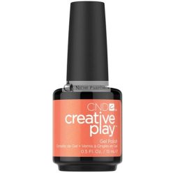 CND Creative Play Gél Lakk #421 Orange You Curious 15ml