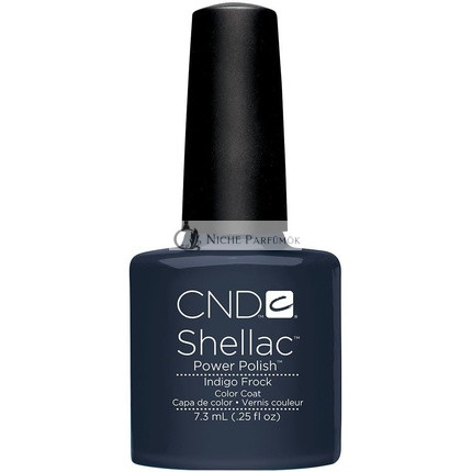 CND Shellac Indigo Frock Professioneller Gel-Nagellack, 7.3ml