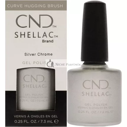 CND Shellac Silber Chrom, 7ml