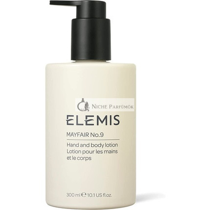 ELEMIS Mayfair No.9 Kéz- és Testápoló Krém Shea Vajjal és Borage Olajjal, 300ml