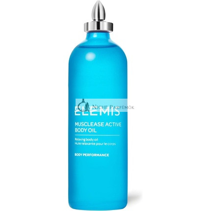 ELEMIS Musclease Aktív Testolaj Pihentető Testolaj Kivonatokkal a Megkönnyebbüléshez, Felfrissüléshez és Nyugtatáshoz, 100ml