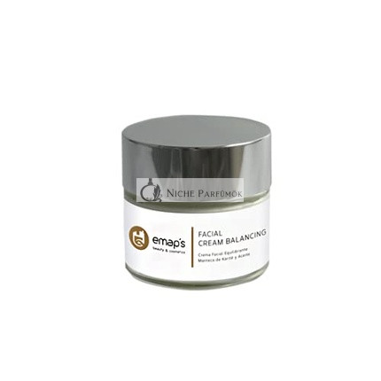 EMAP Szépség Seborrheás Arckrém 50ml - Azonnali Lifting Hatás Hyaluronsavval és Shea Vajjal - Kifejezetten Zsíros Bőrre