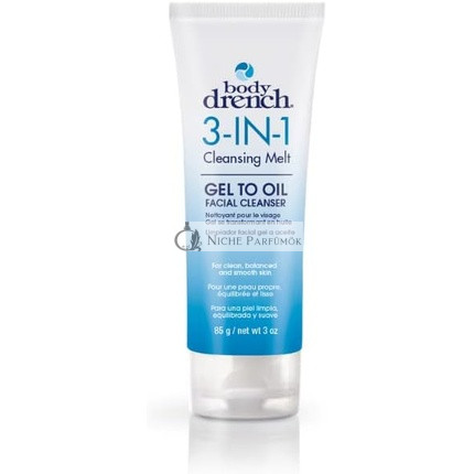 Body Drench 3 az 1-ben Tisztító Olaj Gél arctisztító 85g