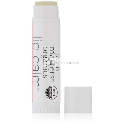 John Masters Organics Himbeer Lippenbalsam 95% organisch USDA-zertifiziert ultra-hydrierend, 4,25g