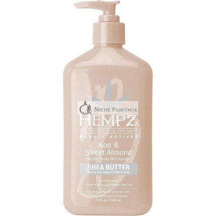 Hempz Koa és Édes Mandula Simító Herbal Testápoló Unisex, 481.95g