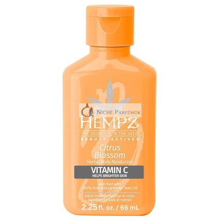 Hempz Citrus Blossom Korlátozott Kiadás Mini Napi Hidratáló Testápoló, 63 g