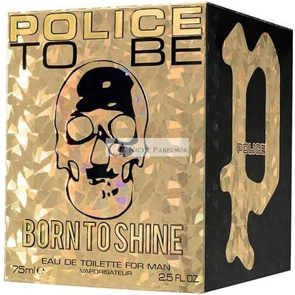 Police New To Be Born to Shine Eau de Toilette férfiaknak, 40ml