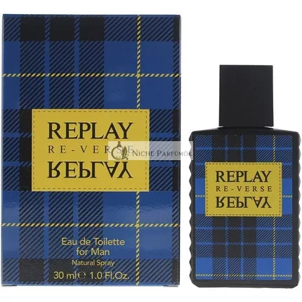Replay Signature Reverse Herren Eau De Toilette, 30ml