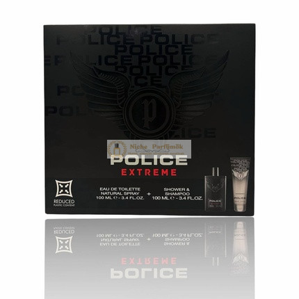 Police Ajándékcsomag Férfiaknak Eau De Toilette Spray 100ml + Shower Shampoo 100ml