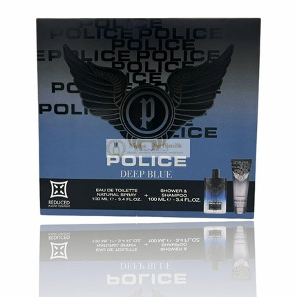 Police Ajándékcsomag Férfi Parfüm Eau De Toilette Spray 100ml + Tusoló Sampon 100ml