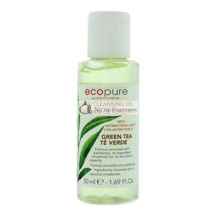 Monotheme Ecopure Grüner Tee Handreinigungs Gel, 50ml