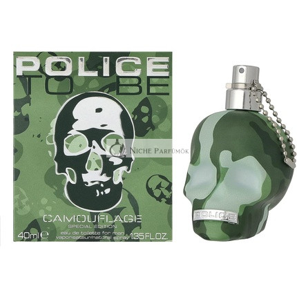 Police to be Camouflage Eau de Toilette für Männer 40ml
