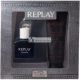 Replay Essential for Him Ajándékcsomag 30ml EDT Spray és 100ml Tusfürdő