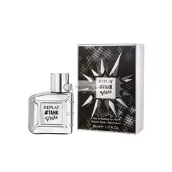 Replay #TANK Plate Eau de Toilette für Herren, 30ml