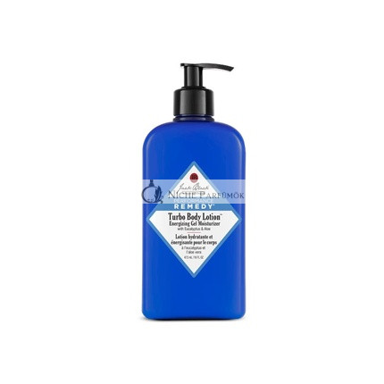 Jack Black Turbo Testápoló Energizáló Gél Hidratáló Eukaliptusszal és Aloe-val