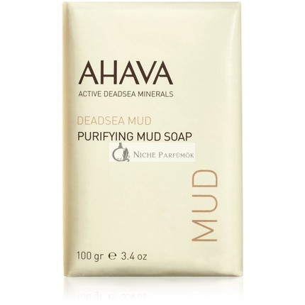 AHAVA Totes Meer Schlamm Reinigungsseife, 100g