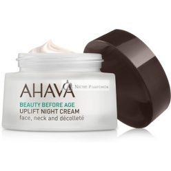   AHAVA Éjszakai Krém, Anti-Aging Ránctalanító Kezelés Nőknek és Férfiaknak, 50ml