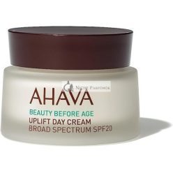   AHAVA Uplift Nappali Krém SPF 20 Ránctalanító Kezelés Nőknek és Férfiaknak, 50ml