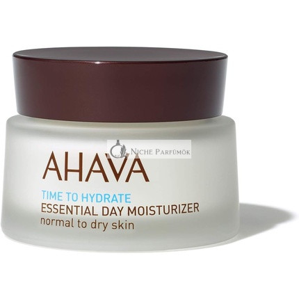 AHAVA Essentielle Tagesfeuchtigkeitscreme für normale bis trockene Haut mit Mineralien aus dem Toten Meer, 50ml