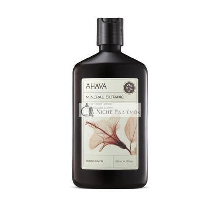 AHAVA Tote Meer Mineral Botanische Samt Körperlotion Hibiskus & Feige Fruchtig Blumig Grün
