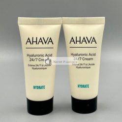Ahava Hyaluronsav 24/7 Krém Hidratáló, 2x15ml