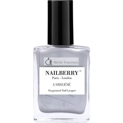 Nailberry L'Oxygene Oxigénált Körömlakk Ezüst Bélés 15ml