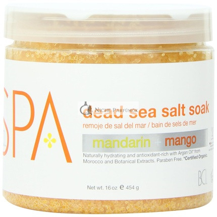 BCL Spa Organics Mandarin und Mango Totes Meer Salzbad 453 g